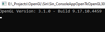 SinOpenGLVersion